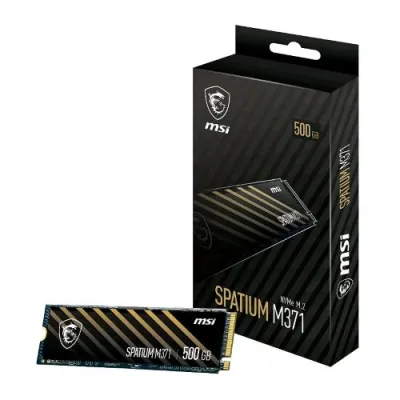 Msi Spatium M371 SSD M.2 500GB NVMe Nand Read/Write 2200/1150 Mbps