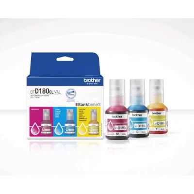 Brother Kit da 3 Flaconi: Ciano-Magenta-Giallo da 5.000 Pagine