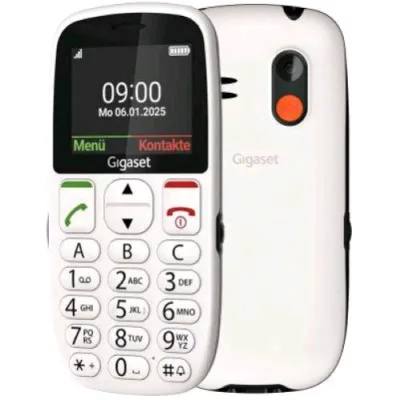 Gigaset GL395 2.2" Senior Phone 2G Tasto Sos Italia White