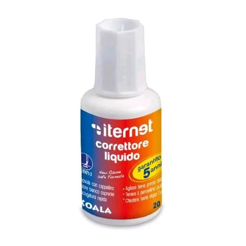 Koala Correttore Liquido con Pennello Flacone da 20 ml