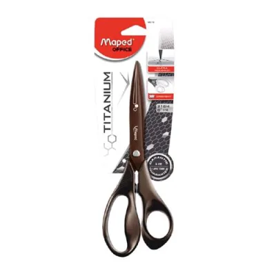 Maped Forbici Expert Titanium Multiuso 21 cm Colore Nero