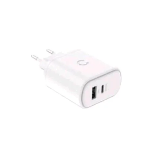 Cygnett Caricabatterie da Rete Dual Port USB-C 32 W Bianco