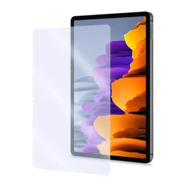 Celly Samsung Galaxy Tab S7/Galaxy Tab S7 Ee Proteggi Schermo in Vetro Temperato 9H Superficie Anti-Impronte Anti-Shock Anti-Graffio Trasparente