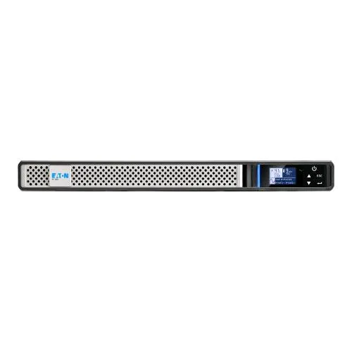 Eaton 5P650IRNG2 5P 650IR Gen 2 UPS (Montabile in Rack) - 200/208/220/230/240 V C.a. V - 520 Watt - 650 VA - 1 Fase - 9 Ah - RS-232, USB - Connettori di Uscita 4 - 1U - 19" - Nero/Argento - con Network Card-MS