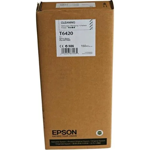 Epson T6420 Tanica Cleaning Cartridge (150ml) Tanica di Pulizia
