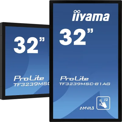 MON TOUCH 32 REF FHD VGA DVI HDMI IIYAMA PROLITE TF3239MSC-B3AG