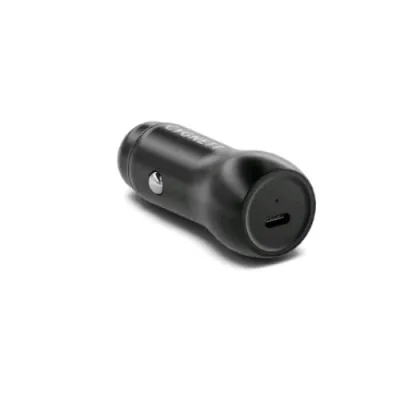Cygnett Carpower Caricabatterie da Auto USB-C PD 30W Car Charger Nero