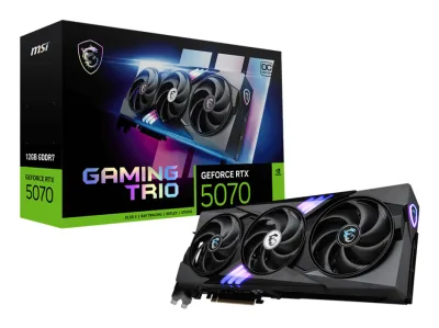 VGA MSI RTX 5070 GAMING TRIO OC 12G 12GB GDDR7 256BIT 1H/3DP