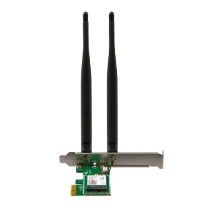 Tenda E30 Scheda PCI Express Wi-Fi 6 Bluethooth 5.0 2 Antenne Dual Band 5DBI