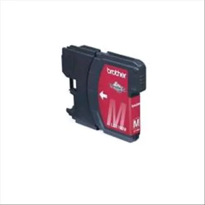 Brother LC-1100M Cartuccia Ink-Jet Magenta 325 Pag per DCP385C/585CW/MFC490CW/790CW/990CW/5490CN/5890CN/6490CW/DCP6690CW