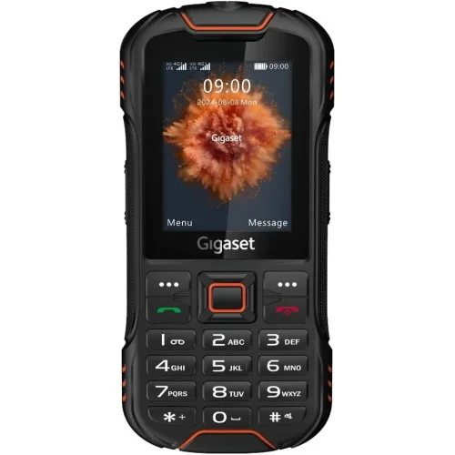 Gigaset GLX8 Plus Rugged Dual SIM 2.4" Resistente Agli Urti IP68 4G LTE Nero