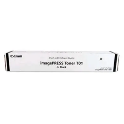 Canon T01 Toner Nero per Canon imagePRESS C600/C800/700 56.000 Pagine
