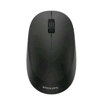 Philips SPK7407B/00 Mouse Ottico Wireless a RF e Bluetooth 4 Pulsanti 1.600 DPI Ambidestro Black