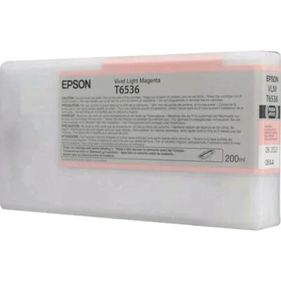 Epson T6536 Tanica Vivid Magenta Chiaro 200ml C13T653600