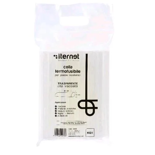 Koala Refill Colla Stick per Pistola a Caldo Diametro 11 mm Lunghezza 20 cm Conf 1 kg