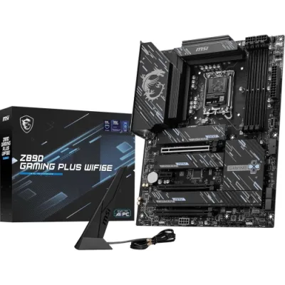 Msi Z890 Gaming Plus Wi-Fi 6E Scheda Madre Lga 1851 4 x DDR5 ATX