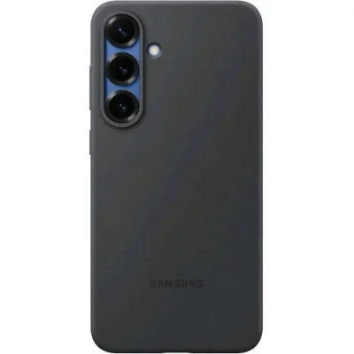 Samsung Galaxy S25+ Silicone Case Cover Morbida in Silicone Black