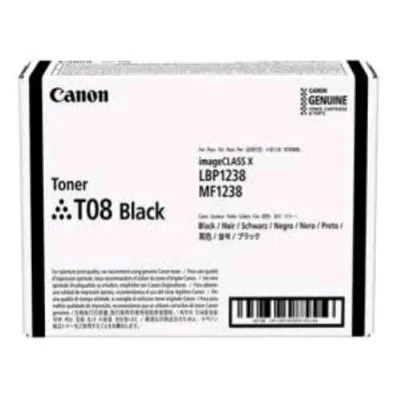 Canon T08 Toner Laser-Jet 11.000 Pagine Nero