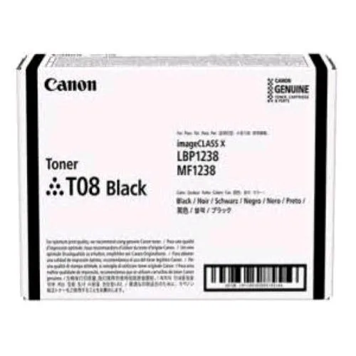 Canon T08 Toner Laser-Jet 11.000 Pagine Nero