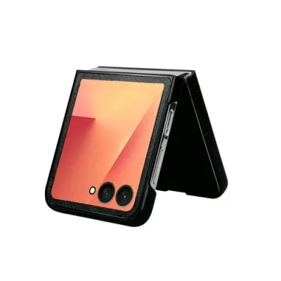 Celly Samsung Galaxy Z Flip 7 / Samsung Galaxy Z Flip 7 Enterprise Edition Cover in Tpu + Policarbonato Nero