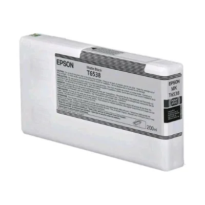 Epson T6538 CARTUCCIA INK NERO OPACO 200 ML PER Stylus Pro 4900 Stylus Pro 4900 Designer Edition Stylus Pro 4900 Spectro M1 Stylus Pro 4900 Spectro Proofer Designer Edition Stylus Pro 4900 SpectroProofer Stylus Pro 4900 SpectroProofer UV