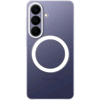 Samsung Galaxy S26 Clear Magnet Case Cover Magnetica Trasparente con Tecnologia Magnetic Power Profile