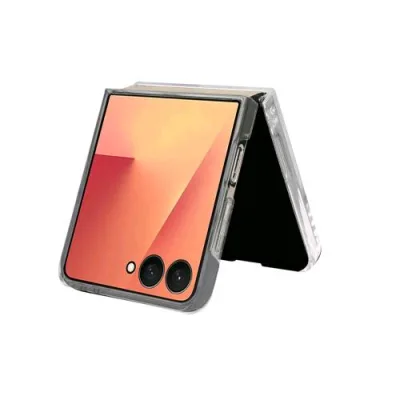 Celly Samsung Galaxy Z Flip 7 / Samsung Galaxy Z Flip 7 Enterprise Edition Cover in Tpu + Policarbonato Trasparente