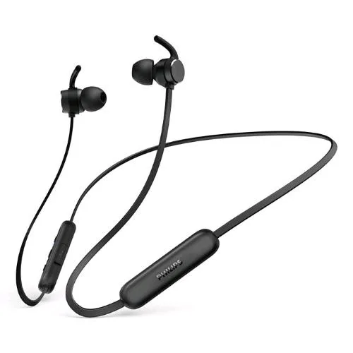 Philips TAE1209B Cuffie Wireless in-Ear Bluetooth 5.3 Passanuca Chiamate/Sport Musica Nero