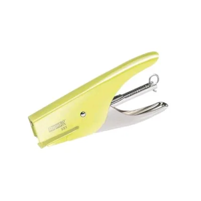 Rapid S51 Cucitrice a Pinza Caricamento Posteriore 12 Fogli Tipo Punti Passo 64 mm Colore Yellow