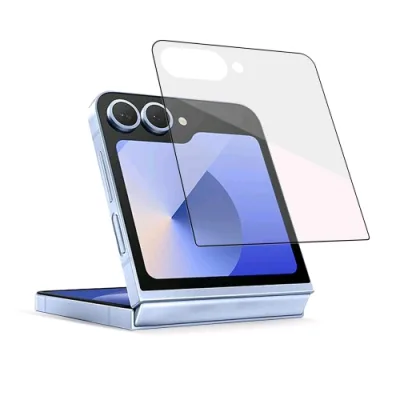 Celly Samsung Galaxy Z Flip 7/ Z Flip 7 Enterprise Edition Full Glass Proteggi Schermo in Vetro Temperato Trasparente