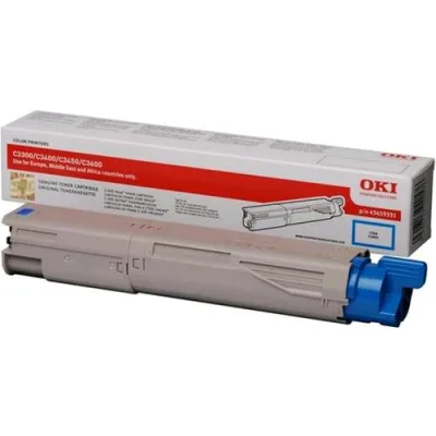 OKI 43459331 Toner Ciano 2.500 Pagine