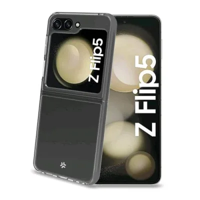 Celly Samsung Galaxy Z FLIP5 Cover in Tpu Trasparente