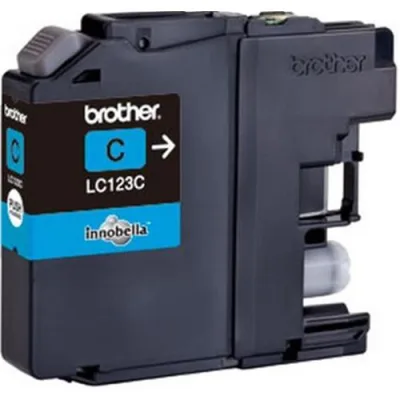Brother LC-123C Cartuccia Ciano 600 Pagine per MFC-J4410DW/4510DW