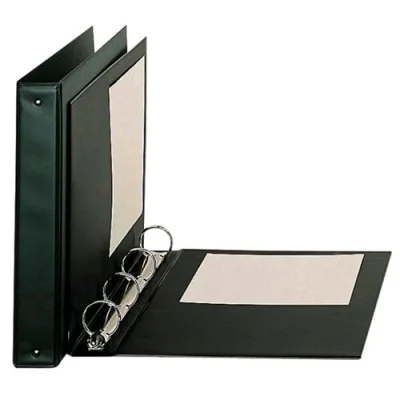 Favorit Dossier Raccoglitori 4 Anelli da 30 mm in PVC CM 30X42X4 Nero Conf 2 Pz.