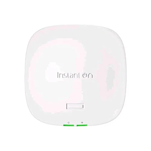 HPE S1T14A Istant On AP21 (EU) Access Point Dual Radio 2X2 Wi-Fi 6 Bundle con Alimentatore POE Bianco