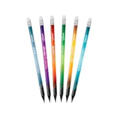 Maped Matite Ergonomiche in Grafite HB con Gommino Conf 6 Pz.