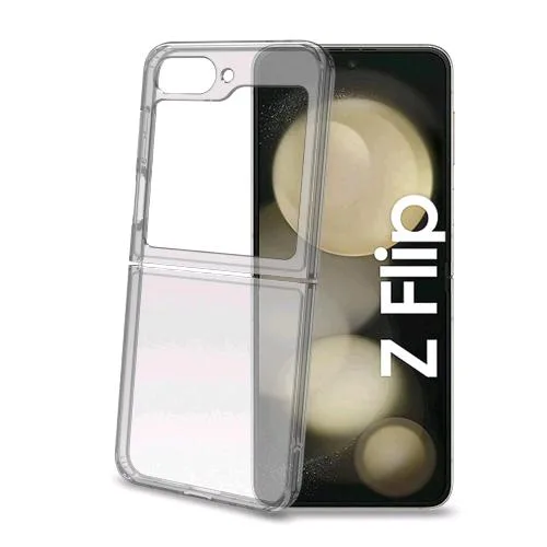 Celly Samsung Galaxy Z FLIP6 Cover Fold in Tpu + Policarbonato Trasparente