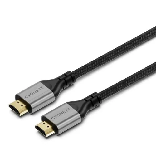 Cygnett Cavo Intrecciato HDMI 8K Maschio Maschio 5 m Nero