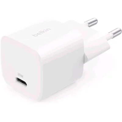 Belkin Wall Charger Caricabatterie da Rete USB-C PD 25 W Bianco