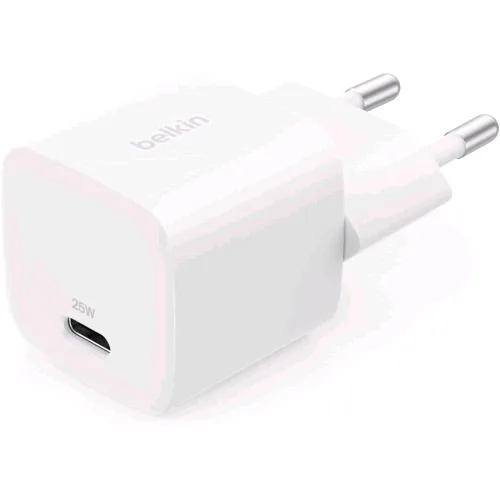 Belkin Wall Charger Caricabatterie da Rete USB-C PD 25 W Bianco