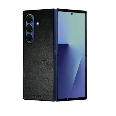 Celly Samsung Galaxy Z Fold 7/ Z Fold 7 Enterprise Edition Cover in Tpu + Policarbonato Nero