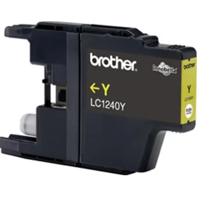 Brother LC-1240Y Cartuccia 600PG Giallo