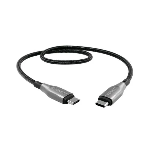 Cygnett Cavo USB-C Maschio/Maschio 50 cm Nero