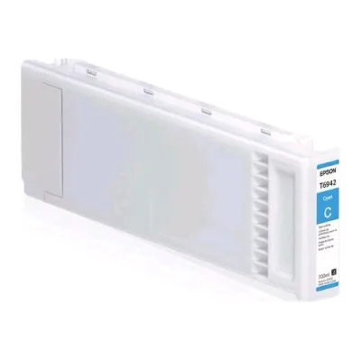 Epson T6942 Cartuccia Ink Ciano 700 ml per Surecolor SC-T3000, SC-T3000 POS, SC-T5000, SC-T5000 POS, SC-T5200, SC-T7000, SC-T7000 POS