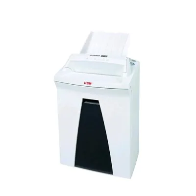 HSM Securio AF150 Distruggidocumenti a Frammenti Automatico 39 MPM Cestino 34l Capacita' 150 Fogli Colore Bianco/Nero