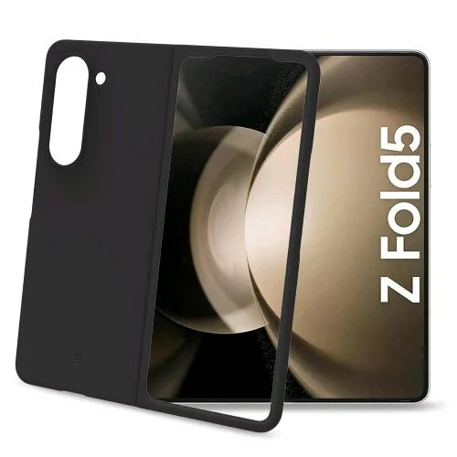 Celly Samsung Galaxy Z FOLD5 Cover in Tpu Soft Touch Black