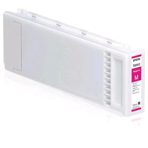 Epson T6943 Cartuccia Ink Magenta 700 ml per Surecolor SC-T3000, SC-T3200, SC-T5000, SC-T5200, SC-T7000, SC-T7200, T3270, T5270, T7270