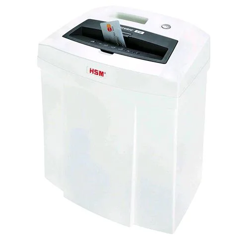HSM Securio C14 Distruggidocumenti a Striscie Cestino 20 l Capacita' 12 Fogli Col. Bianco