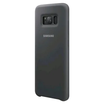 Samsung Galaxy S8 Cover in Silicone Silver/Gray