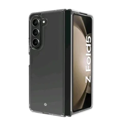 Celly Samsung Galaxy Z FOLD5 Cover in Tpu Trasparente